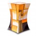 Glass Fibre - Pet Cremation Ashes Urn - (Lantern Design in Yellow)